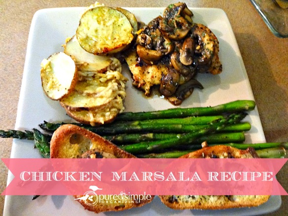 Chicken Marsala Recipe | Pure & Simple